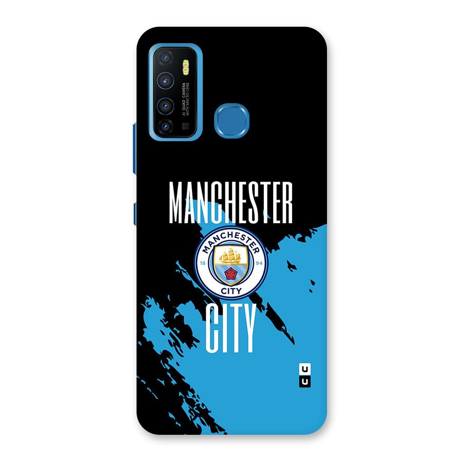 Abstract Manchester Back Case for Infinix Hot 9