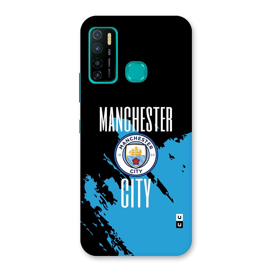 Abstract Manchester Back Case for Infinix Hot 9 Pro
