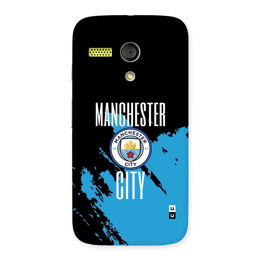 Abstract Manchester Back Case for Moto G