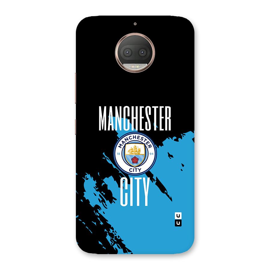 Abstract Manchester Back Case for Moto G5s Plus