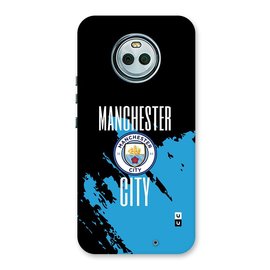 Abstract Manchester Back Case for Moto X4