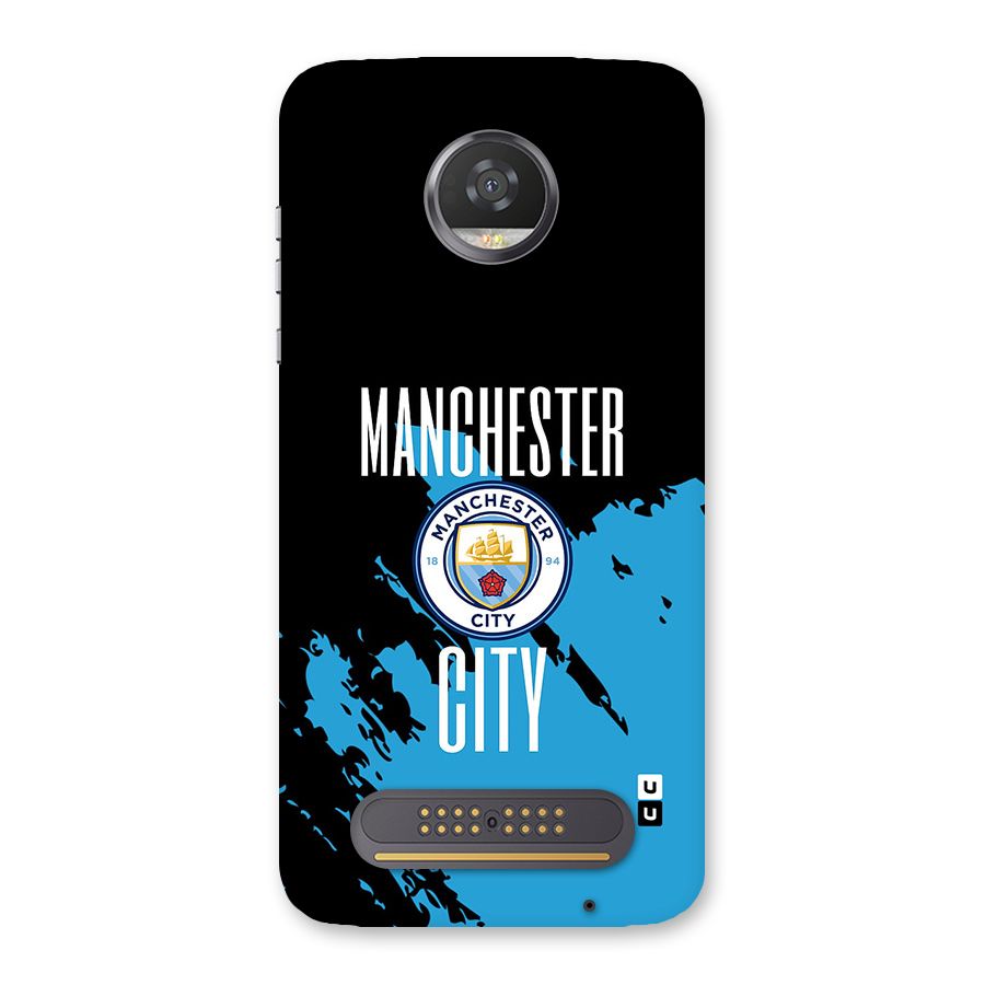 Abstract Manchester Back Case for Moto Z2 Play