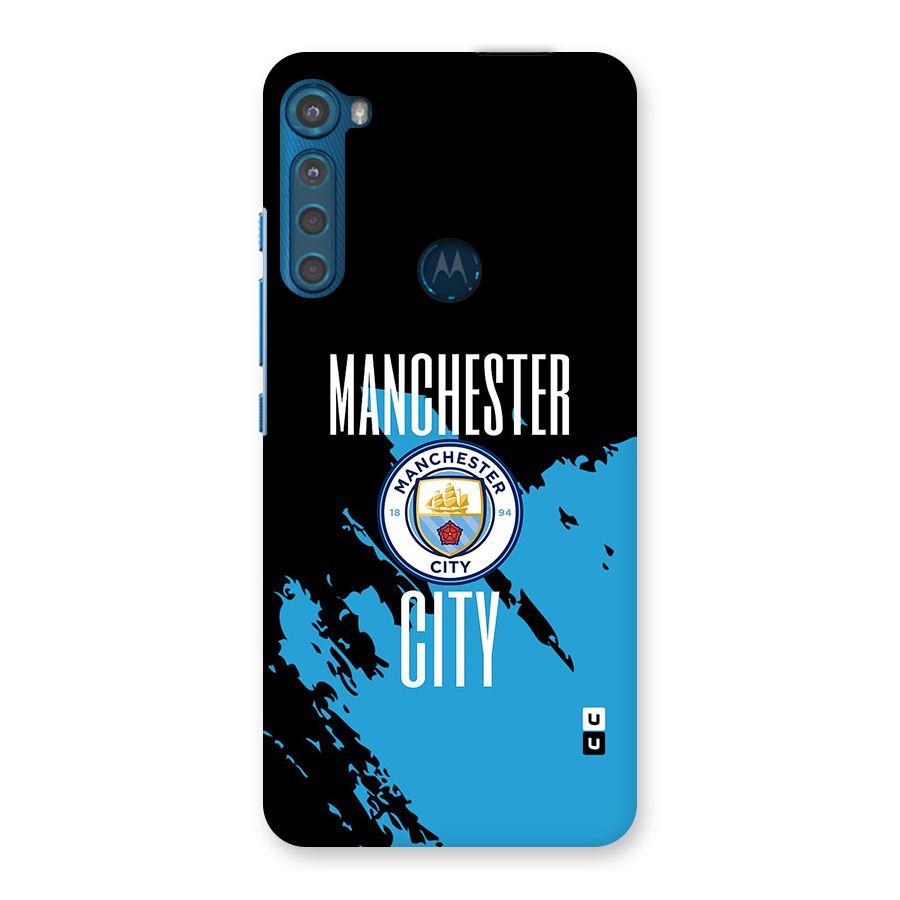 Abstract Manchester Back Case for Motorola One Fusion Plus