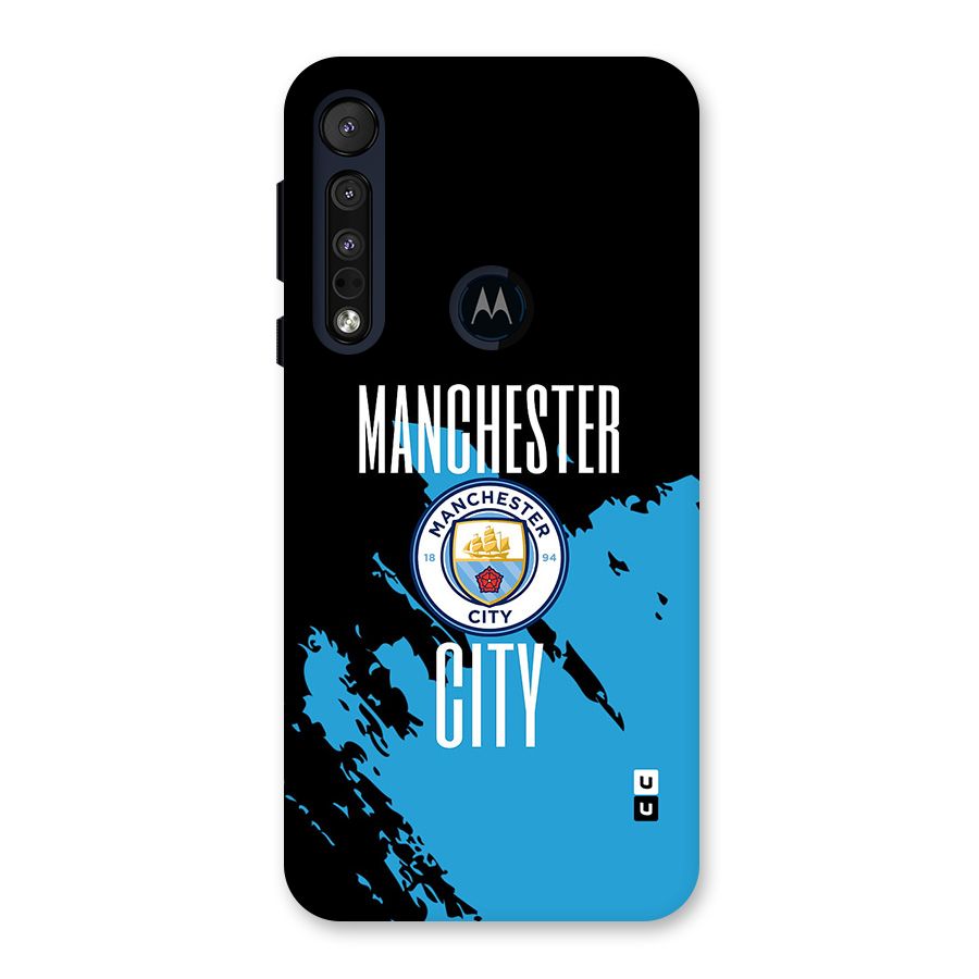 Abstract Manchester Back Case for Motorola One Macro
