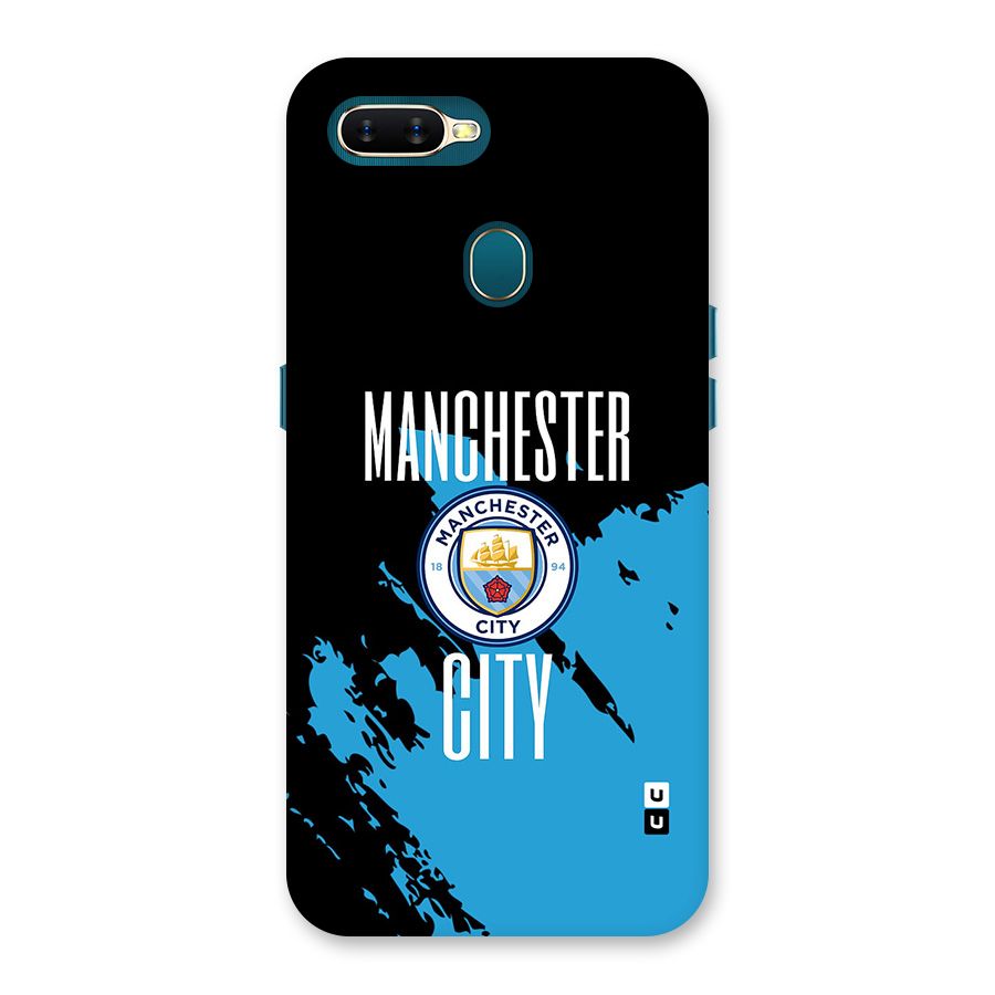 Abstract Manchester Back Case for Oppo A11k