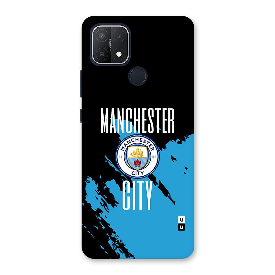Abstract Manchester Back Case for Oppo A15