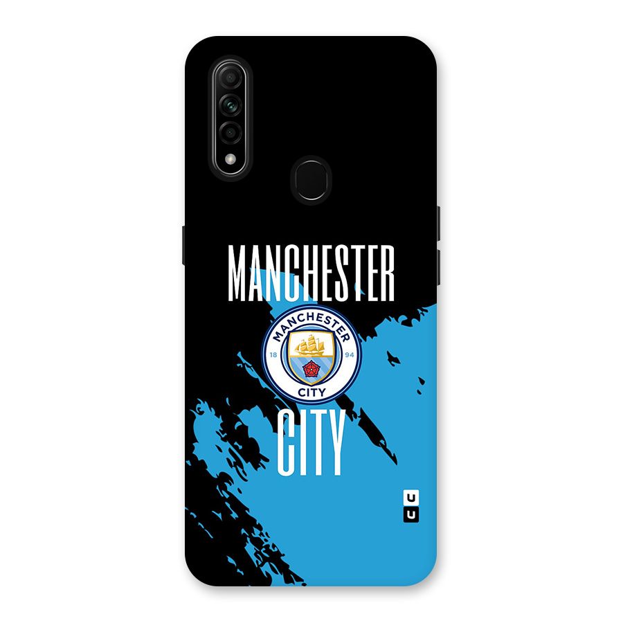 Abstract Manchester Back Case for Oppo A31