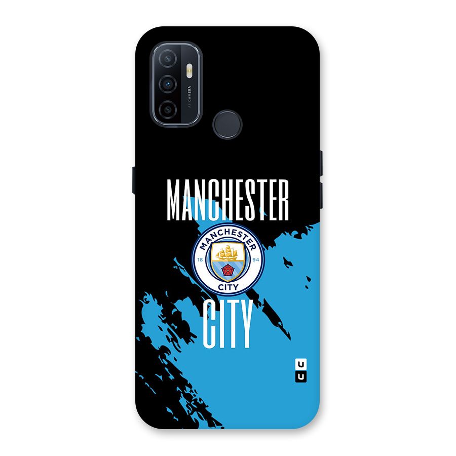 Abstract Manchester Back Case for Oppo A32