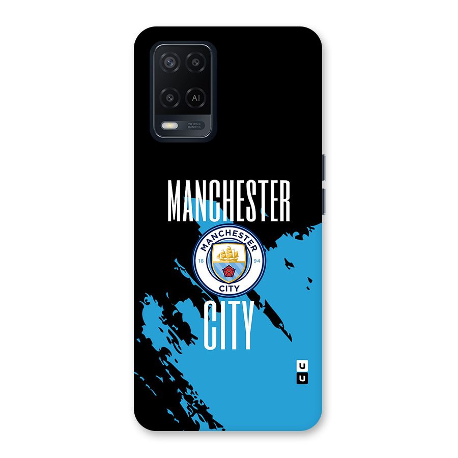 Abstract Manchester Back Case for Oppo A54