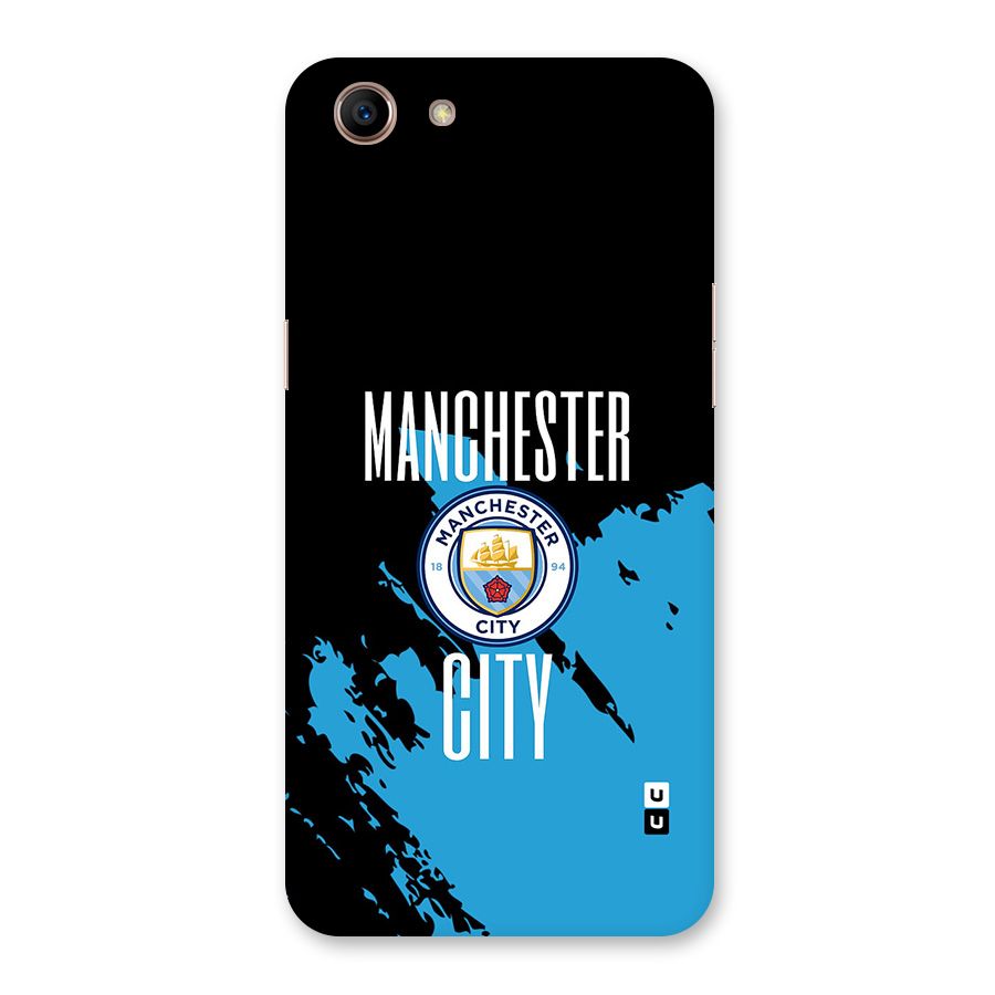 Abstract Manchester Back Case for Oppo A83 (2018)