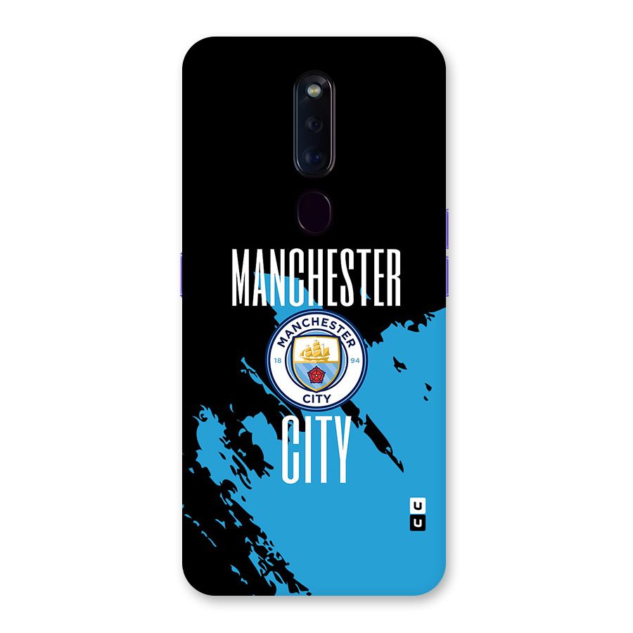 Abstract Manchester Back Case for Oppo F11 Pro