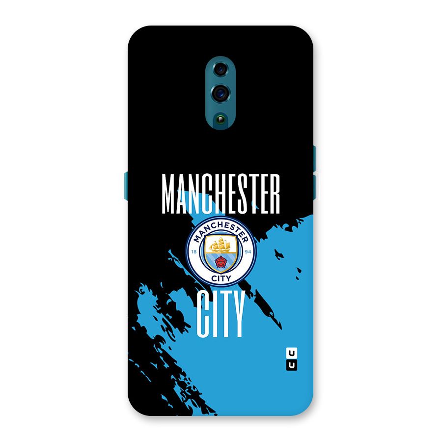 Abstract Manchester Back Case for Oppo Reno