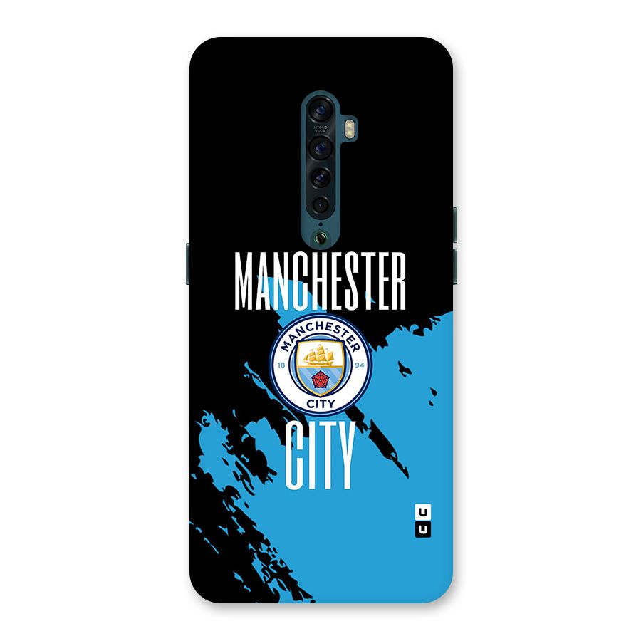 Abstract Manchester Back Case for Oppo Reno2