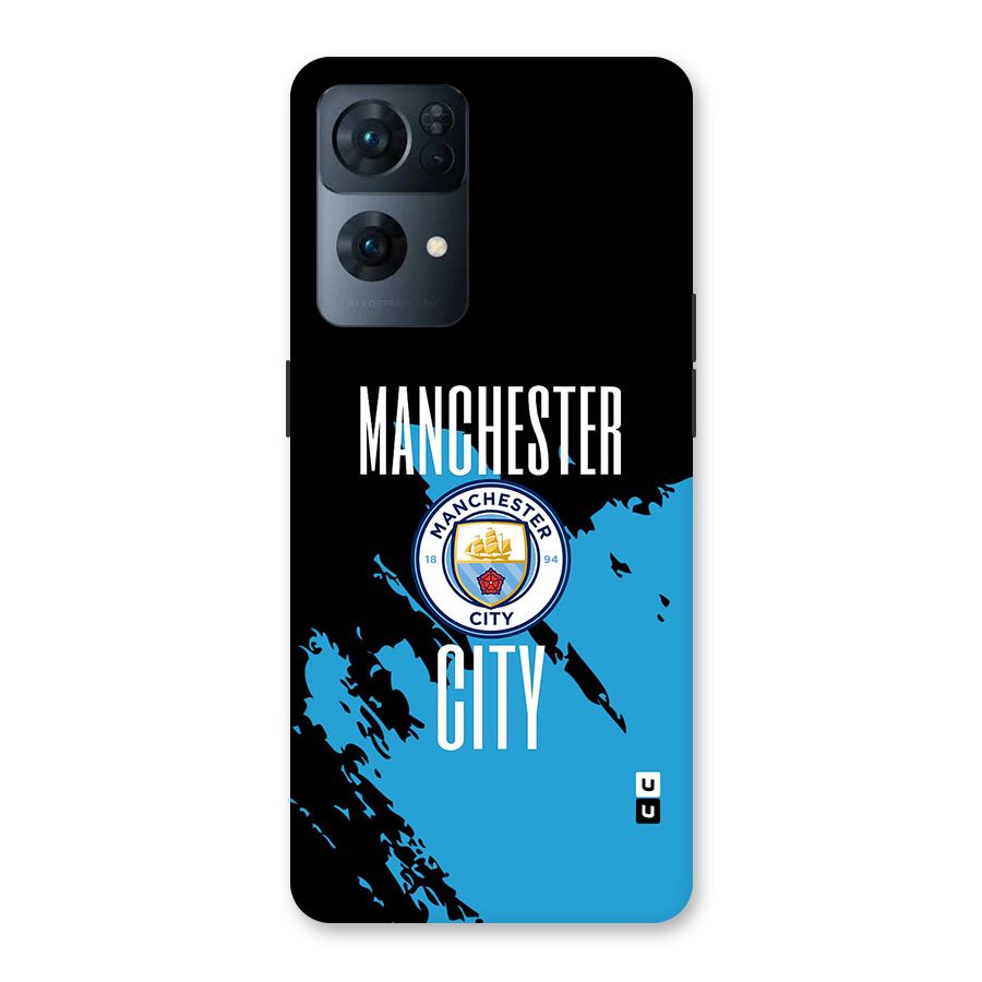 Abstract Manchester Back Case for Oppo Reno7 Pro 5G