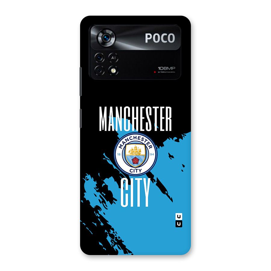 Abstract Manchester Back Case for Poco X4 Pro 5G