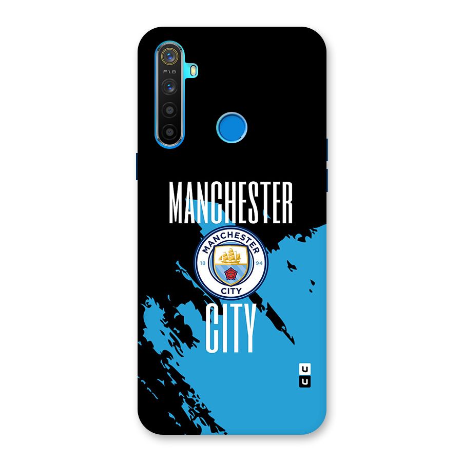 Abstract Manchester Back Case for Realme 5s
