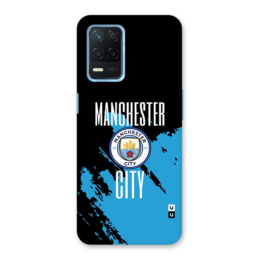 Abstract Manchester Glass Back Case for Realme 8 5G