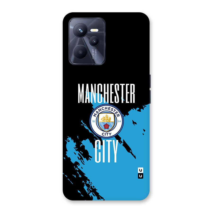 Abstract Manchester Back Case for Realme C35