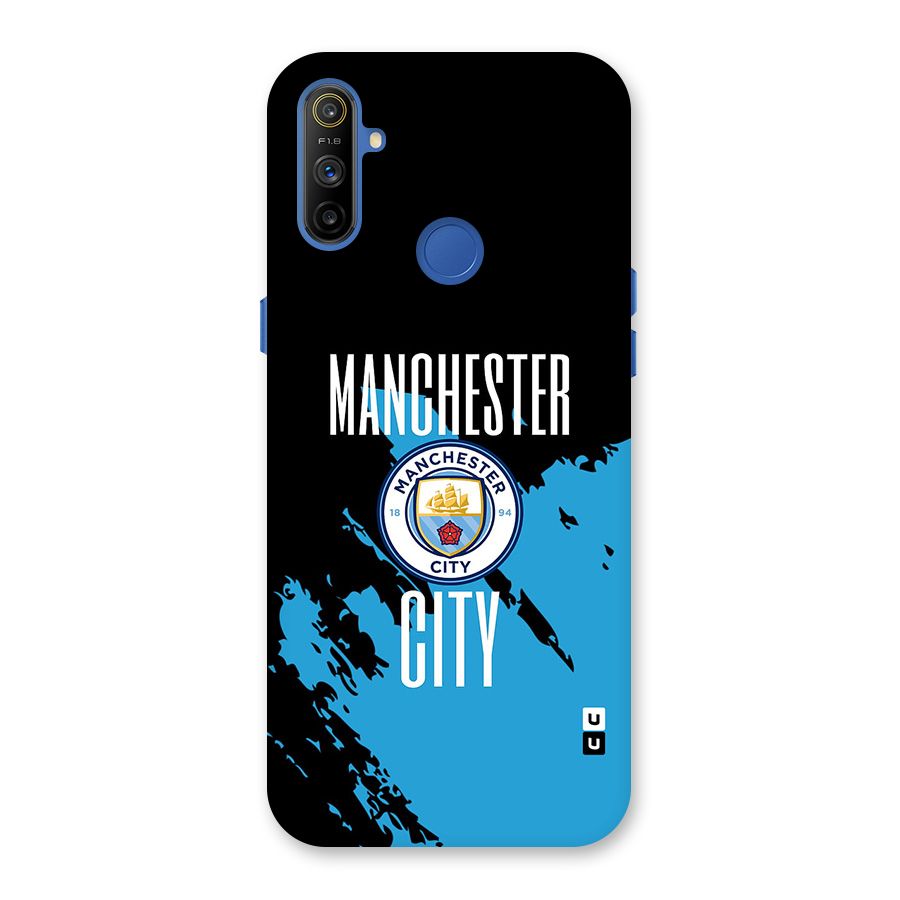 Abstract Manchester Back Case for Realme Narzo 10A