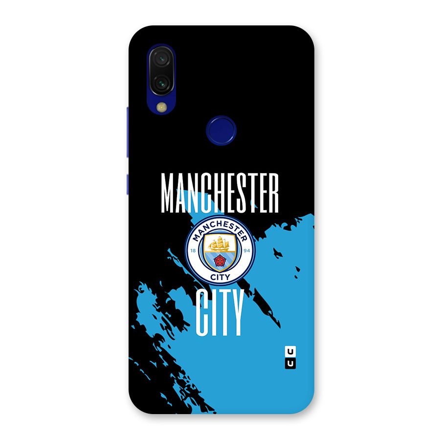 Abstract Manchester Back Case for Redmi 7