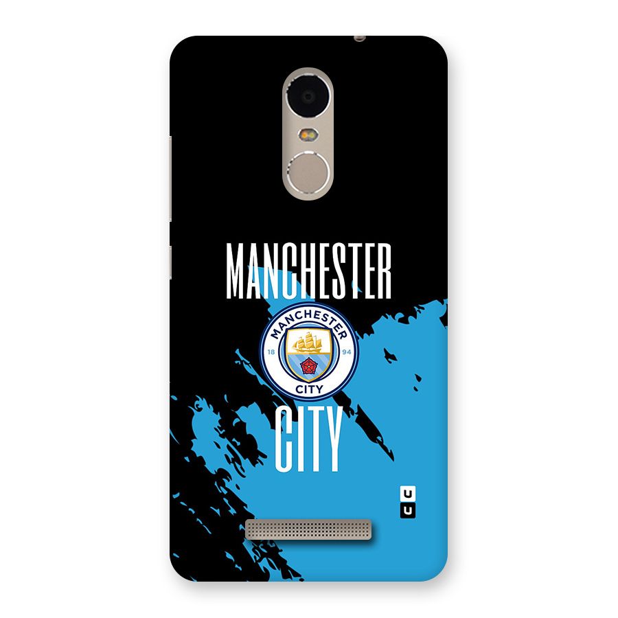 Abstract Manchester Back Case for Redmi Note 3
