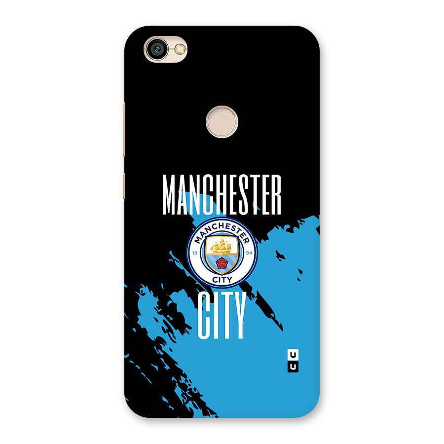 Abstract Manchester Back Case for Redmi Y1 2017