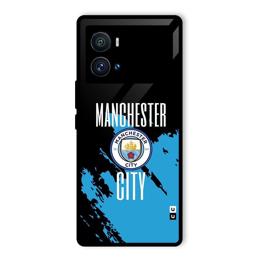 Abstract Manchester Glass Back Case for Vivo iQOO 9 Pro