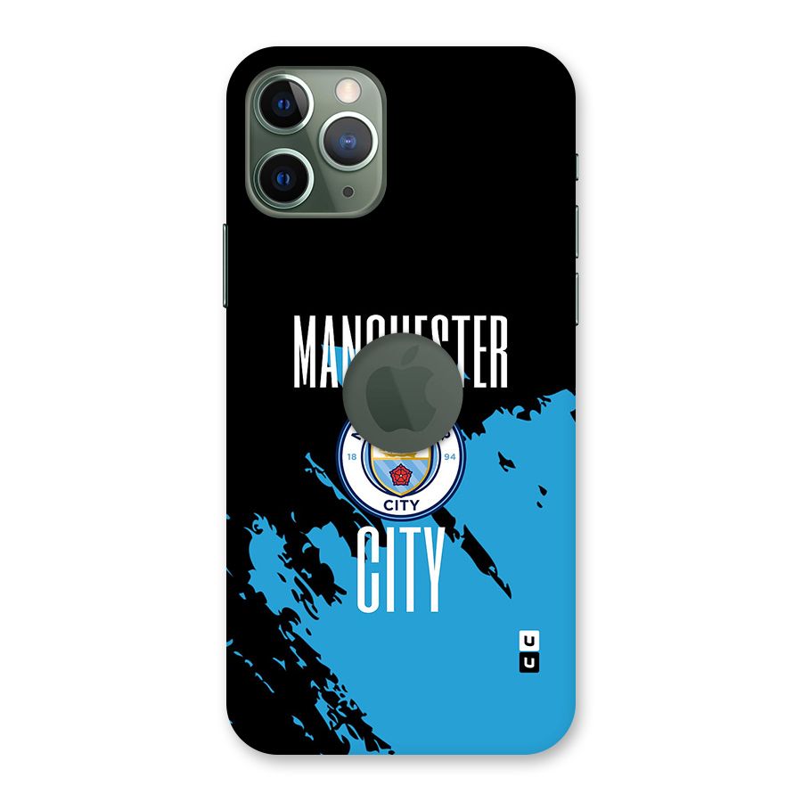 Abstract Manchester Back Case for iPhone 11 Pro Logo Cut