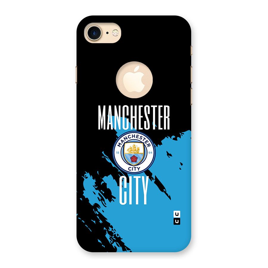 Abstract Manchester Back Case for iPhone 7 Logo Cut