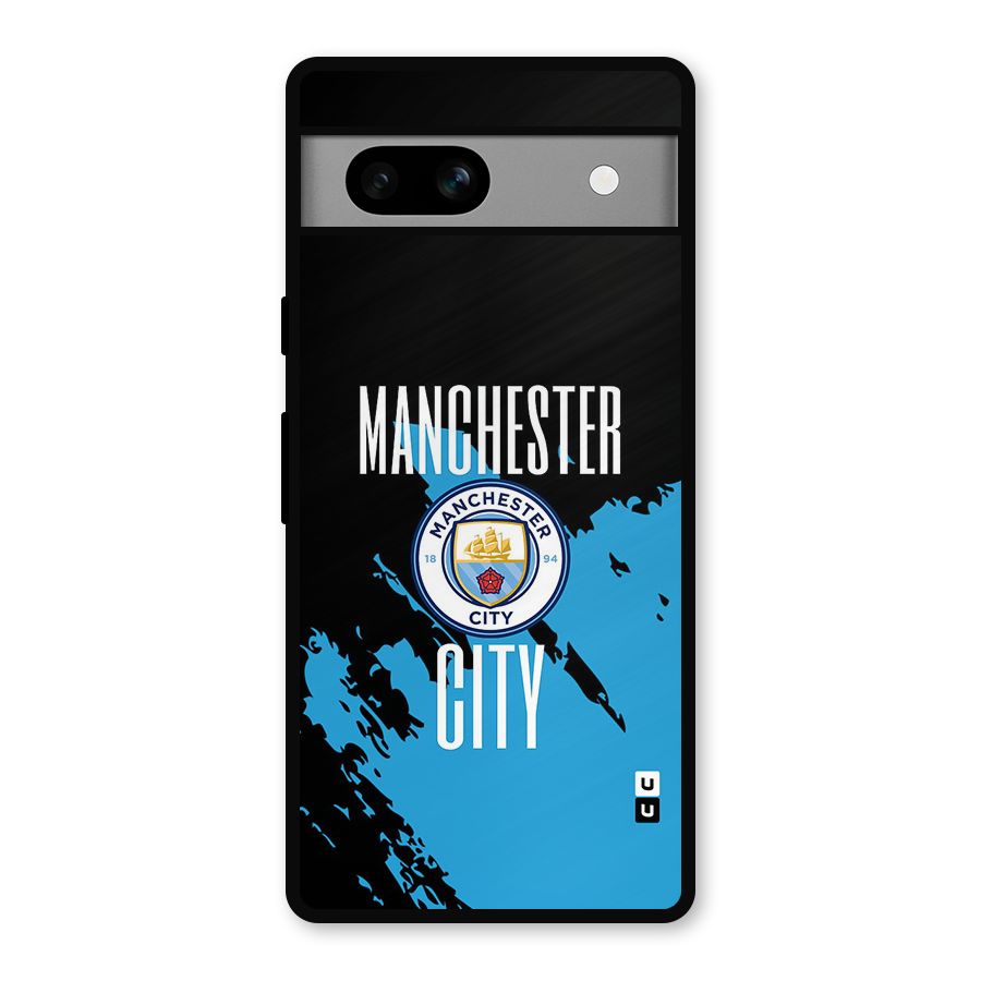 Abstract Manchester Metal Back Case for Google Pixel 7a