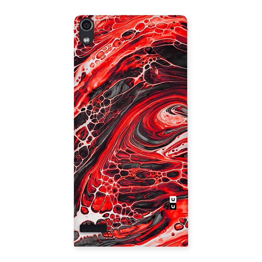 Abstract Pattern Gradient Marbled Back Case for Ascend P6