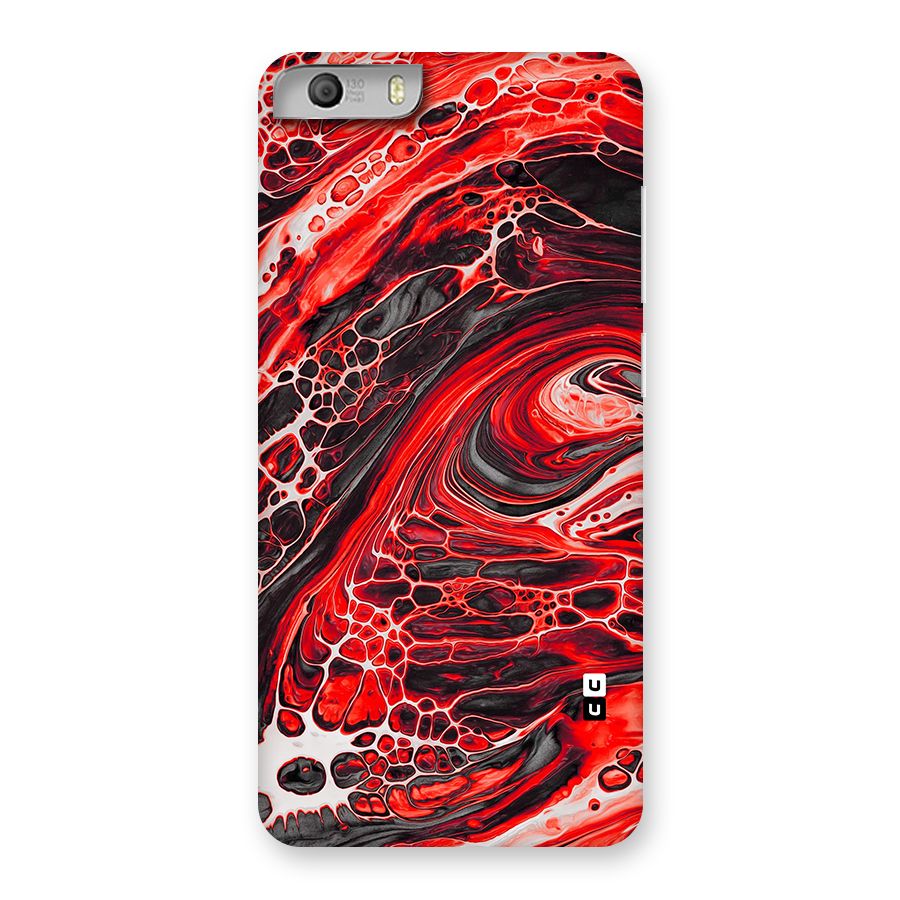 Abstract Pattern Gradient Marbled Back Case for Canvas Knight 2