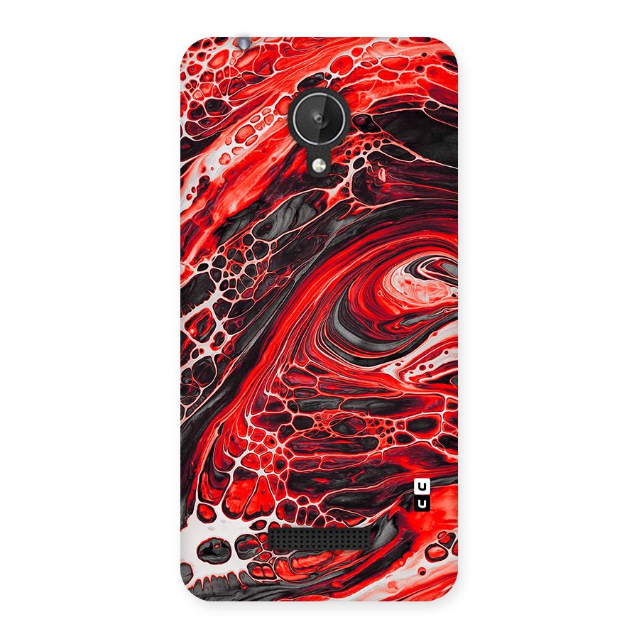Abstract Pattern Gradient Marbled Back Case for Canvas Spark Q380