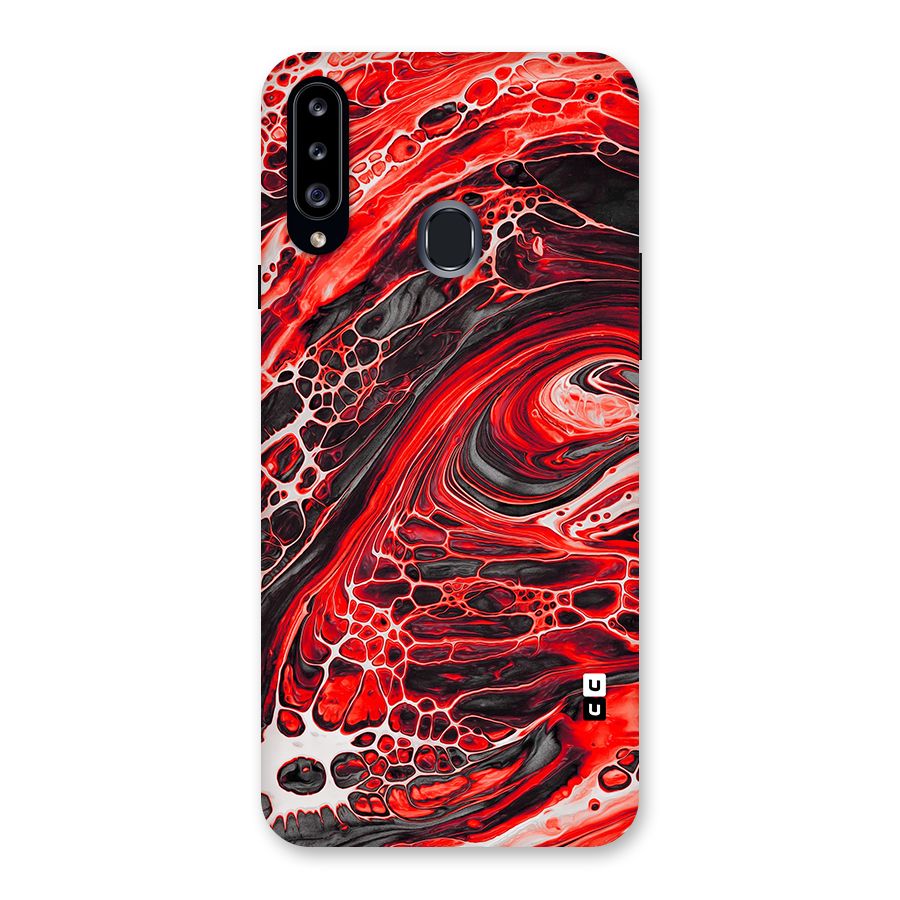 Abstract Pattern Gradient Marbled Back Case for Galaxy A20s