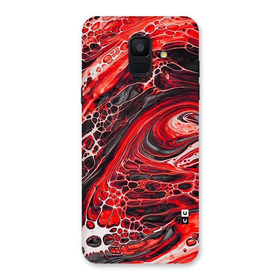 Abstract Pattern Gradient Marbled Back Case for Galaxy A6 (2018)