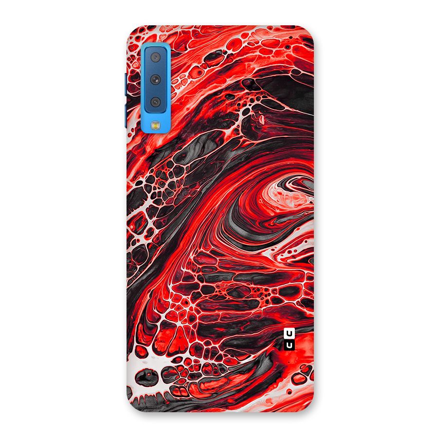Abstract Pattern Gradient Marbled Back Case for Galaxy A7 (2018)