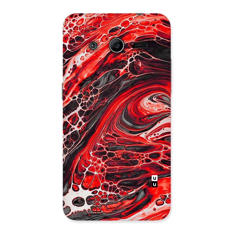 Abstract Pattern Gradient Marbled Back Case for Galaxy Core 2