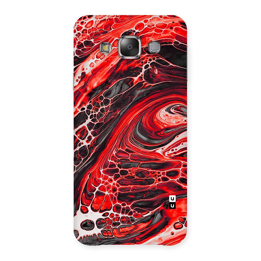 Abstract Pattern Gradient Marbled Back Case for Galaxy E7