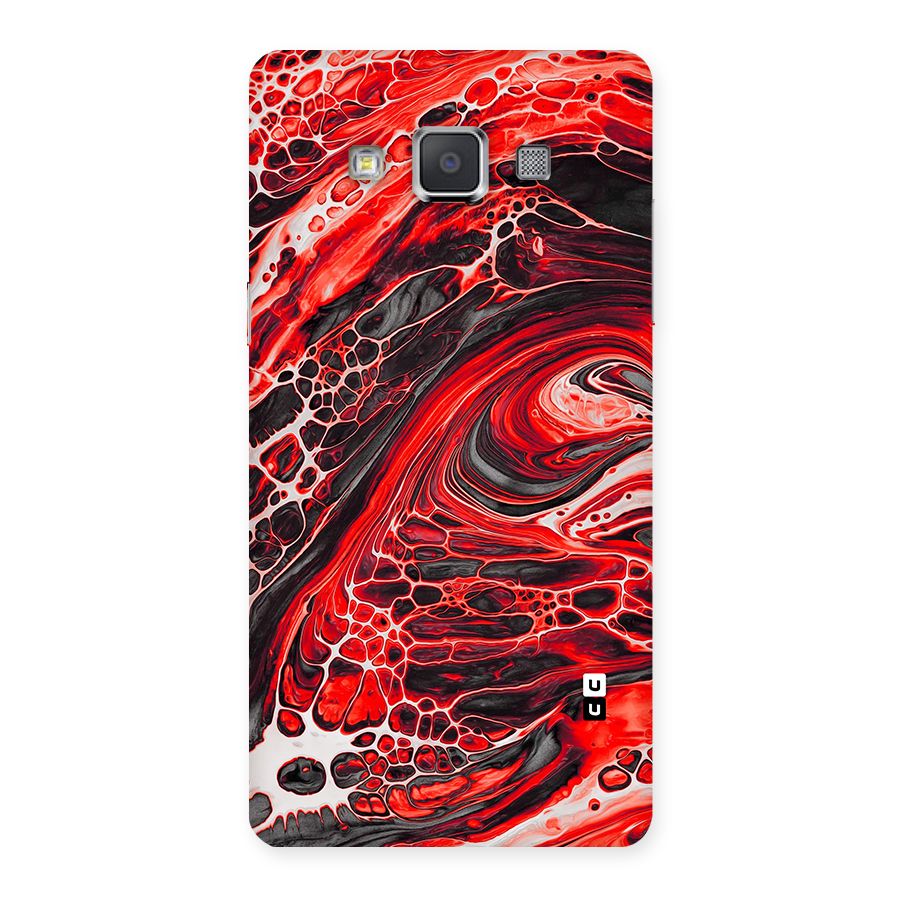 Abstract Pattern Gradient Marbled Back Case for Galaxy Grand Max