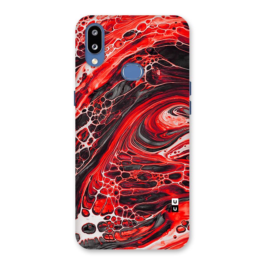 Abstract Pattern Gradient Marbled Back Case for Galaxy M01s