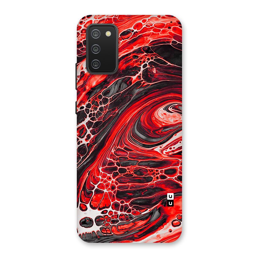 Abstract Pattern Gradient Marbled Back Case for Galaxy M02s