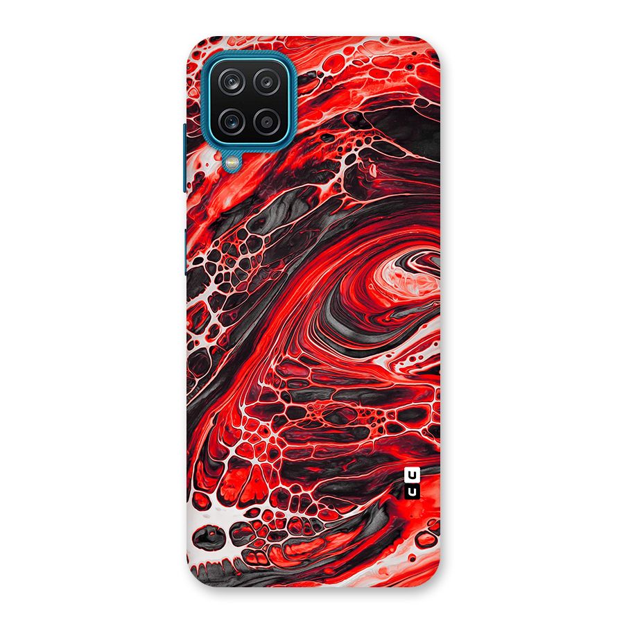 Abstract Pattern Gradient Marbled Back Case for Galaxy M12