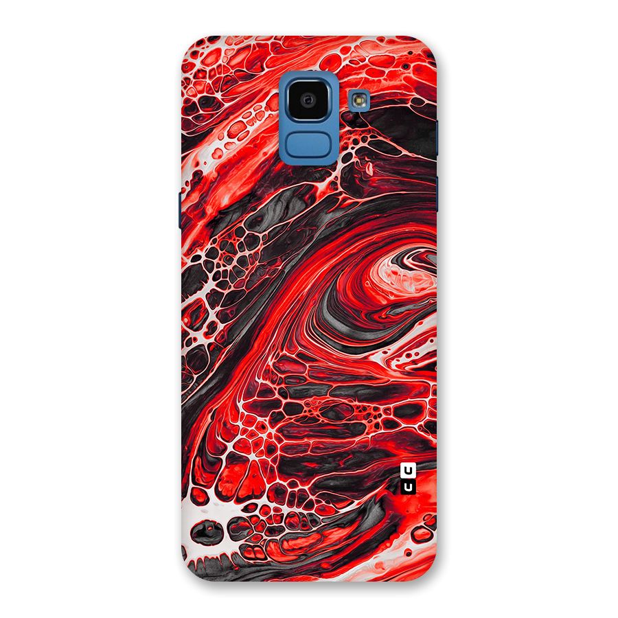 Abstract Pattern Gradient Marbled Back Case for Galaxy On6