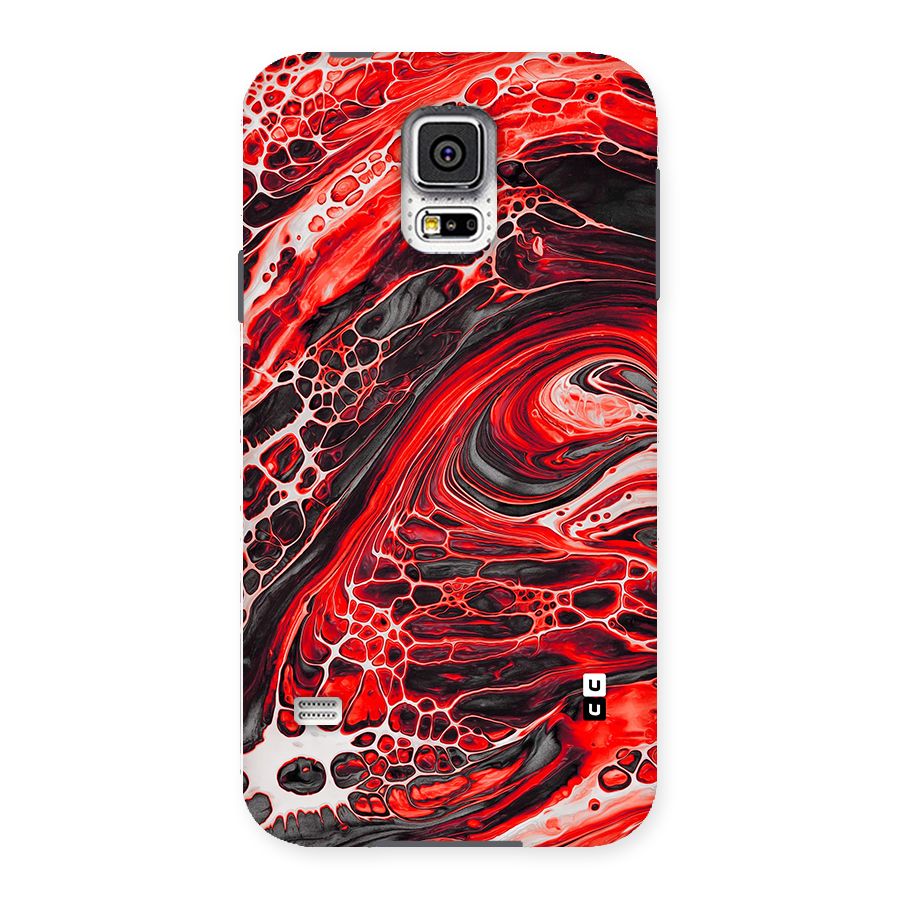 Abstract Pattern Gradient Marbled Back Case for Galaxy S5