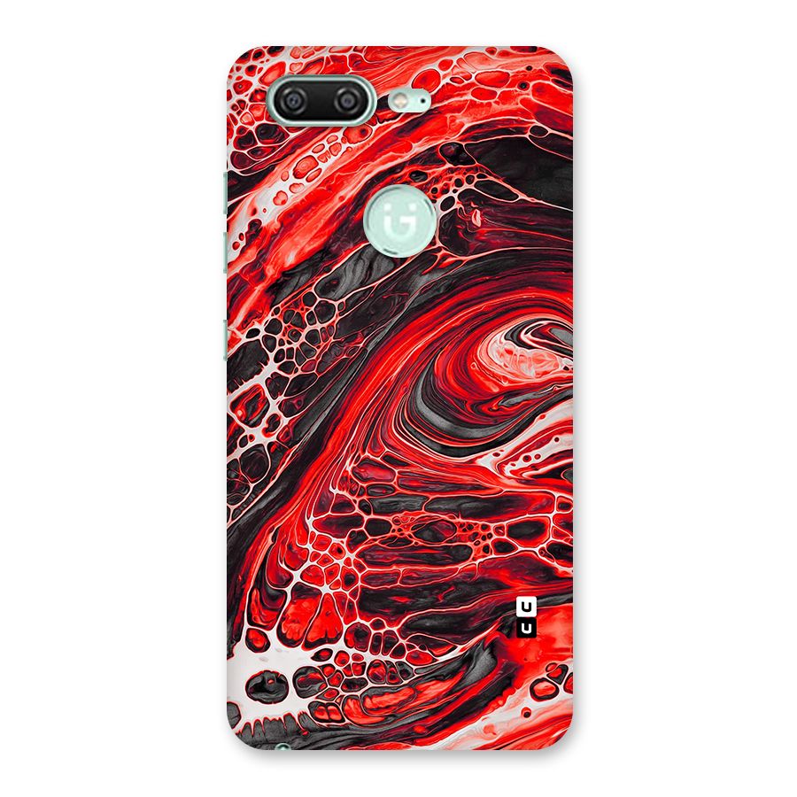Abstract Pattern Gradient Marbled Back Case for Gionee S10