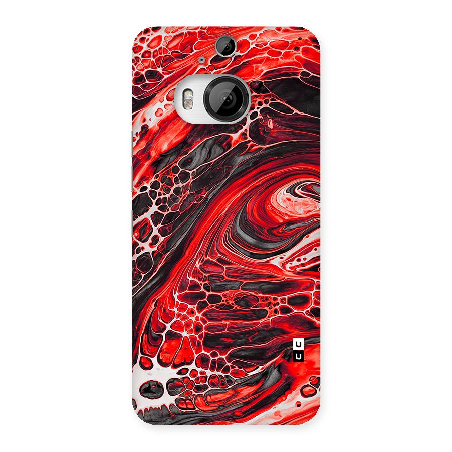 Abstract Pattern Gradient Marbled Back Case for HTC One M9 Plus