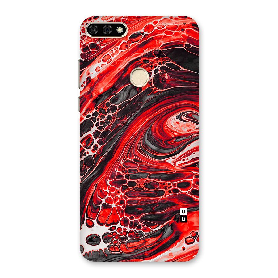 Abstract Pattern Gradient Marbled Back Case for Honor 7A