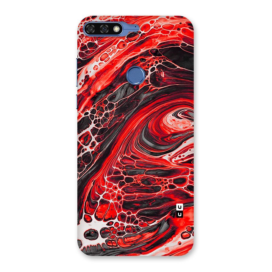 Abstract Pattern Gradient Marbled Back Case for Honor 7C