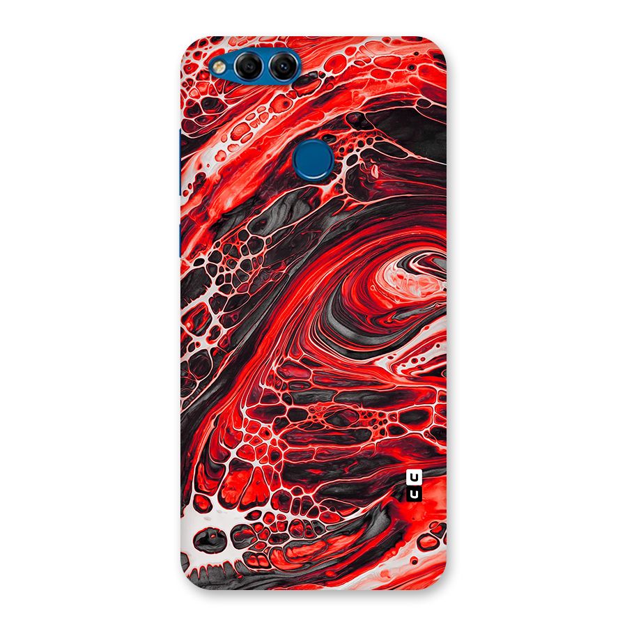 Abstract Pattern Gradient Marbled Back Case for Honor 7X