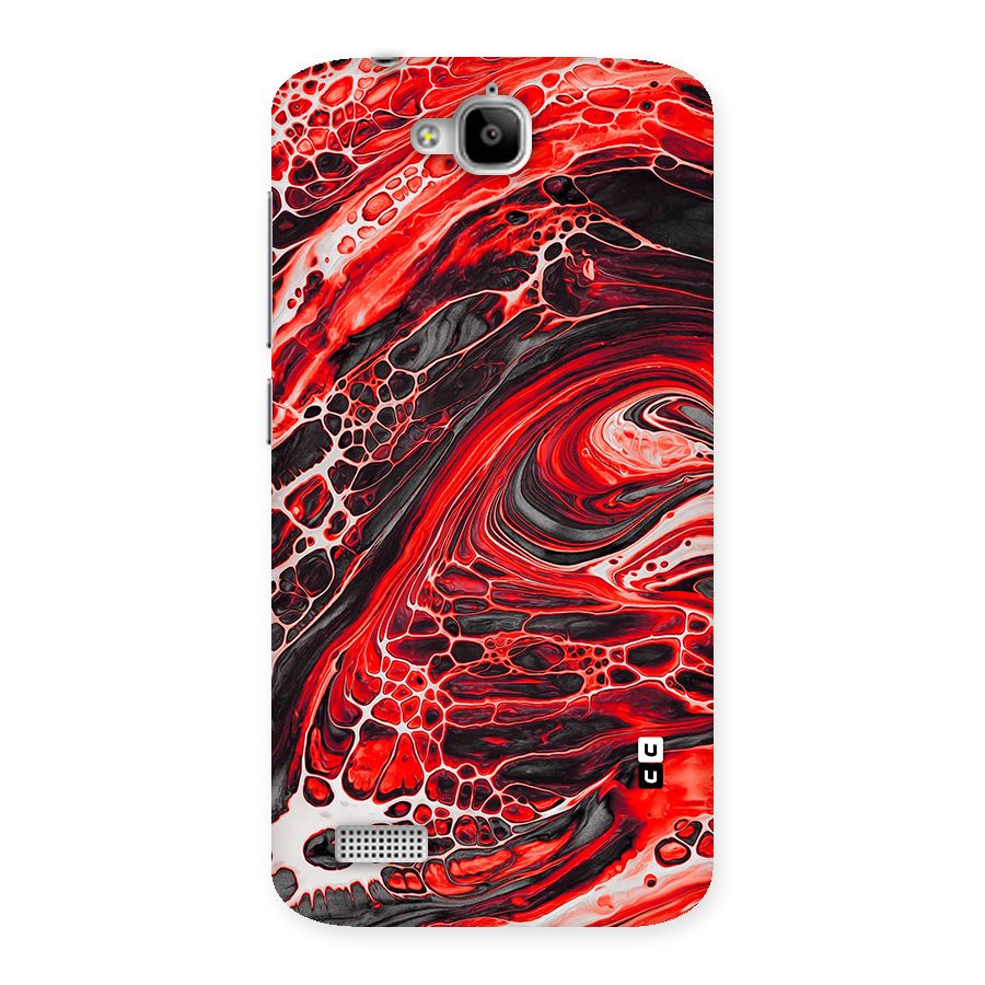 Abstract Pattern Gradient Marbled Back Case for Honor Holly